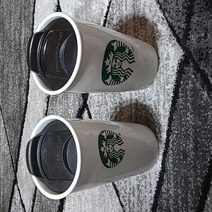 STARBUCKS TRAVEL CLASSIC MERMAID SIREN LOGO TUMBLER BUNDLE